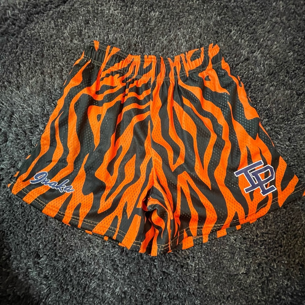New Inaka Power Season XII Double Layered Tiger Power Shorts